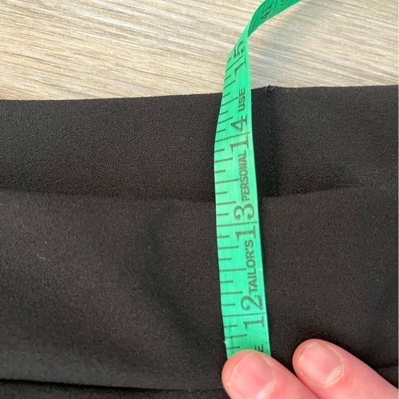 LOVE & LEGEND Black Pull On Trouser With White Contrast Side Stripe, Size 20 - Picture 5 of 8